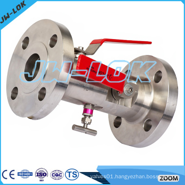 stainless steel double block and bleed valve